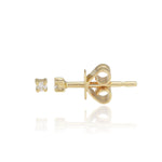 Tiny Round Diamond Stud