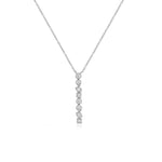 Multi Shape Bezel Diamond Necklace