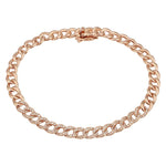 Diamond Cuban Chain Bracelet