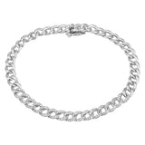 Diamond Cuban Chain Bracelet