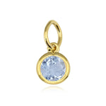 Gemstone Bezel Charm