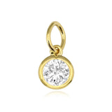 Diamond Bezel Charm