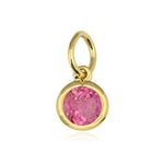 Gemstone Bezel Charm