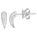 Diamond Claw Earrings