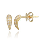 Diamond Claw Earrings