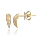 Diamond Claw Earrings