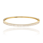 Baguette Diamond Bangle