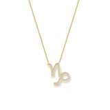 Zodiac Sign Diamond Necklace