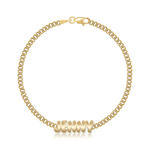 Gold Name Cuban Bracelet