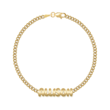 Gold Name Cuban Bracelet