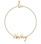 Cutout Gold Name Bracelet