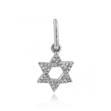 Pave Star of David Charm