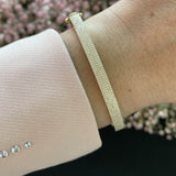 Five Line Pave Bangle