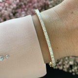 Baguette Diamond Bangle