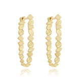 Golden Multi Shape Hoops