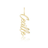 Gold Name Charm