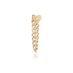 Charm Cuban Chain Earring