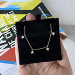 Dangling Stars Anklet