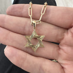 Reversible Striped Star of David