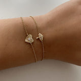 Small Scattered Mushroom Bracelet