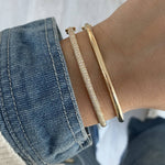 Dome Pave Bangle