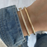 Dome Pave Bangle