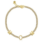 Diamond Tennis Mom Bracelet