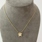 Marquise Bezel Flower Chain Necklace