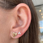 Scattered Small Gold Studs