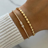 Golden Pear Bracelet