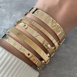 Jumbo Pave Personalized Bangle