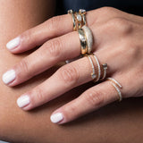 Swirl Claw Ring