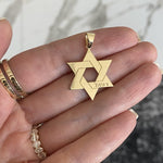 Modern Star of David Charm