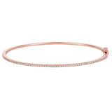 Thin Pave Bangle