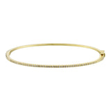 Thin Pave Bangle