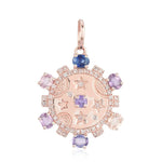 Multi Sapphire Medallion