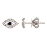 Mini Cutout Evil Eye Stud