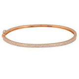 Three Line Pave Bangle