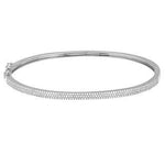 Three Line Pave Bangle