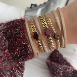 Pave Claw Bangle