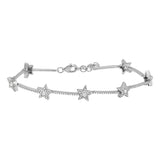 Multi Star Tennis Bracelet