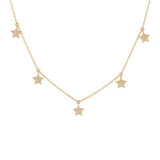 Dangling Star Necklace