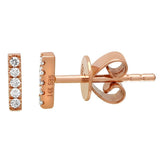 Mini Diamond Bar Stud