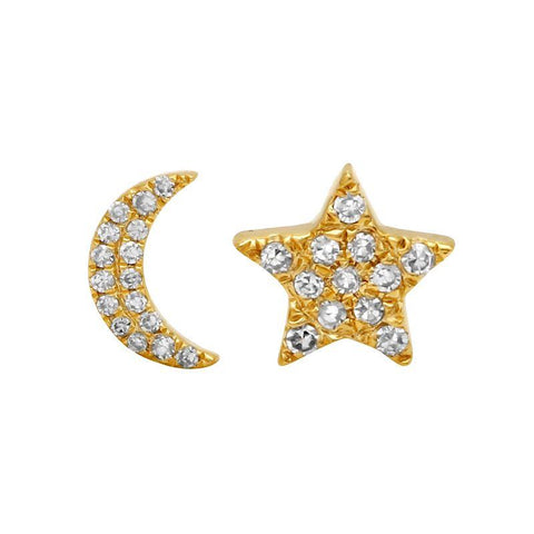 Moon Star Studs