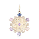 Multi Sapphire Medallion