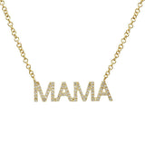 MAMA Diamond Necklace