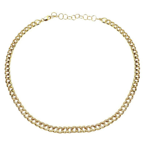 Diamond Cuban Link Necklace