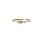 Solitaire Diamond Eternity Ring