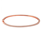 Two Line Pave Bangle