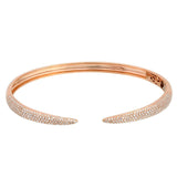 Pave Claw Bangle